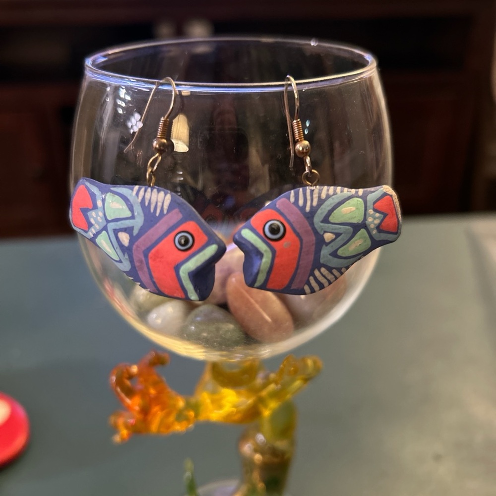 Colorful Fish Earrings